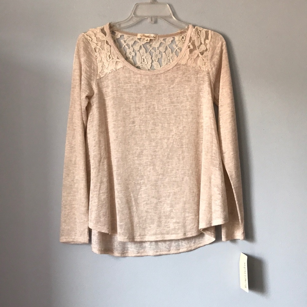 Rewind Long Sleeve with Lace